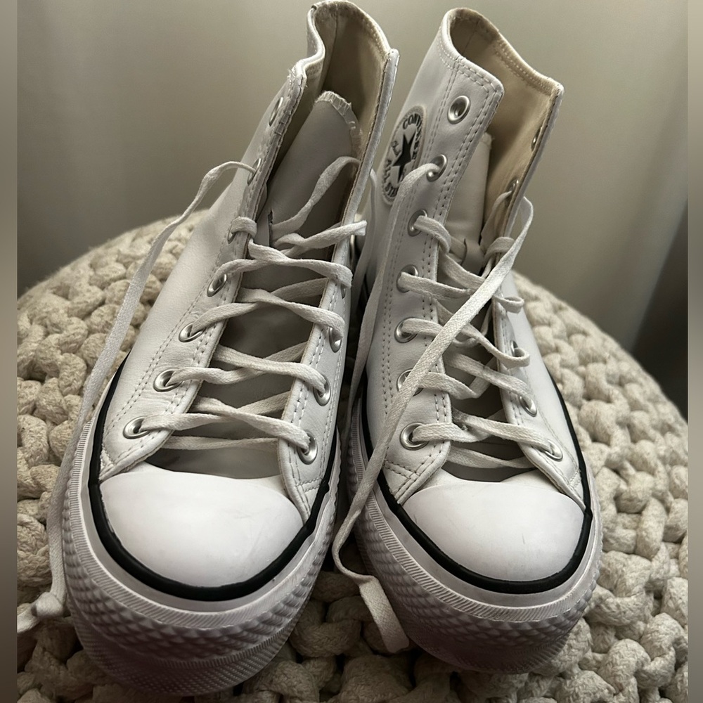 Platform hightop converse 8